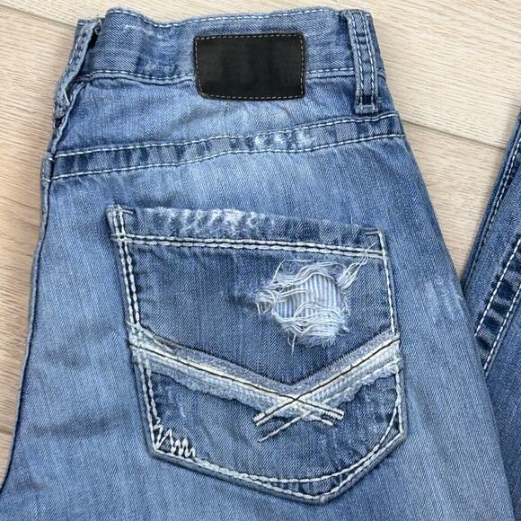 BKE Denim Jeans Carter Bootleg 32 Long - Picture 2 of 10